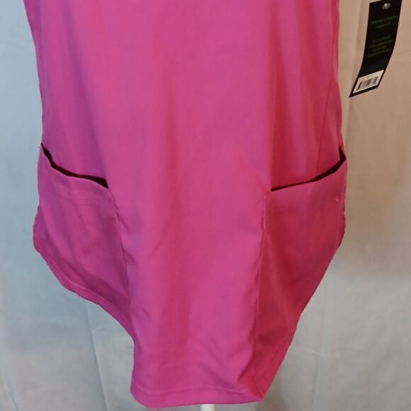 Natural Uniforms Cool Stretch V-neck Women's Scrub Top - Picture 3 of 8